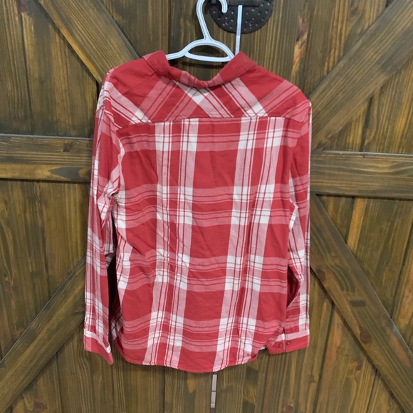 Rcva plaid flannel shirt new * - Picture 2 of 3
